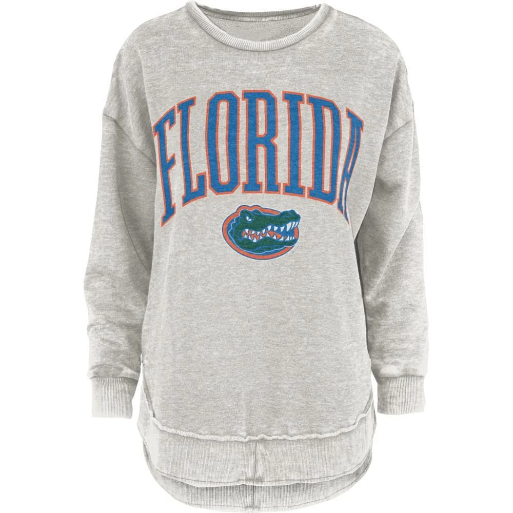 Florida Pressbox Nelson Melange Poncho Crew
