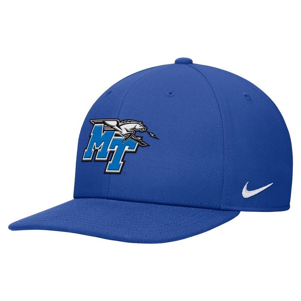 MTSU Nike YOUTH Pro Flat Bill Snapback Cap