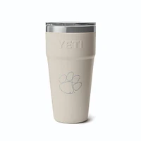 Clemson Yeti 30 Oz Rambler Stackable Cup