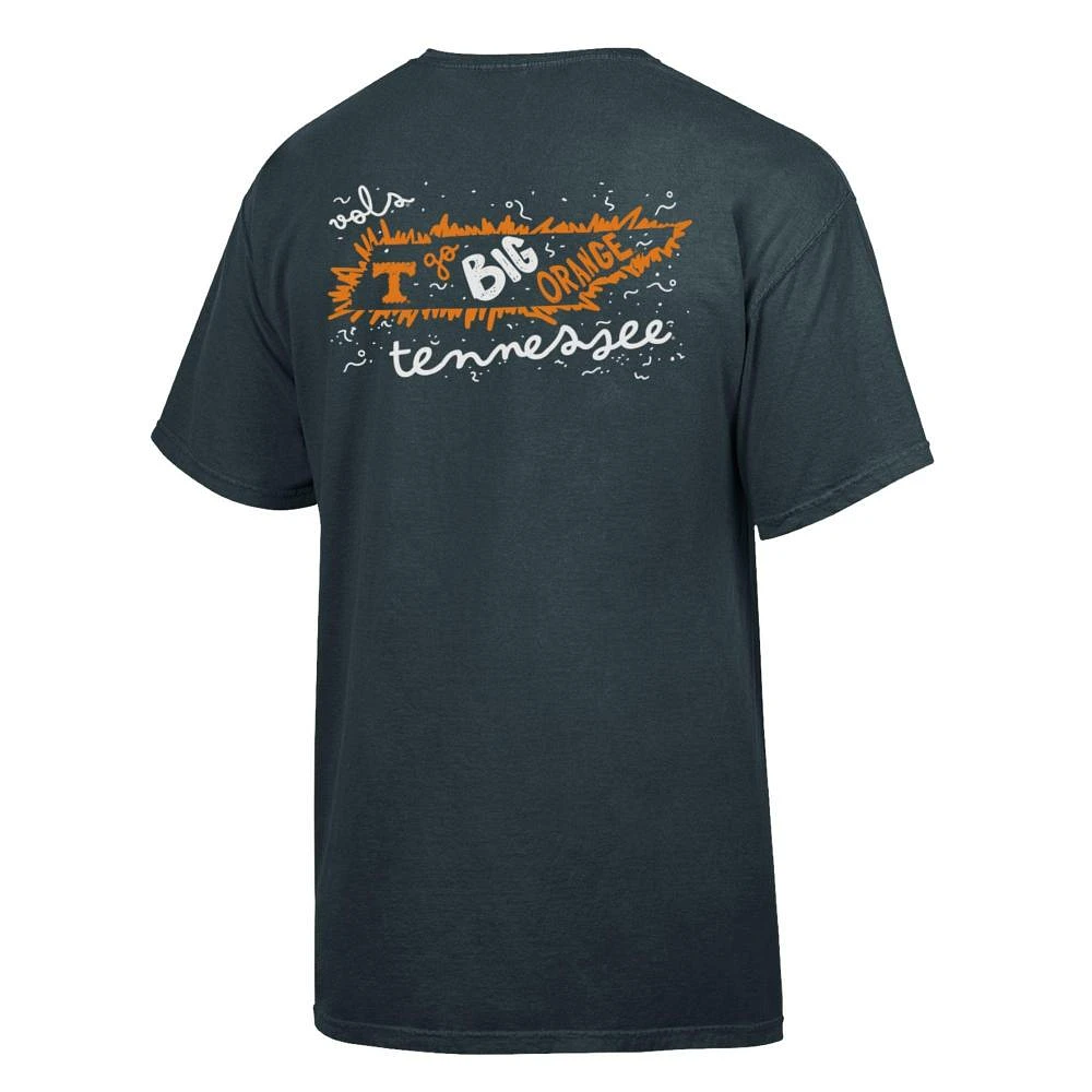 Tennessee Comfort Wash State Motto Script Tee