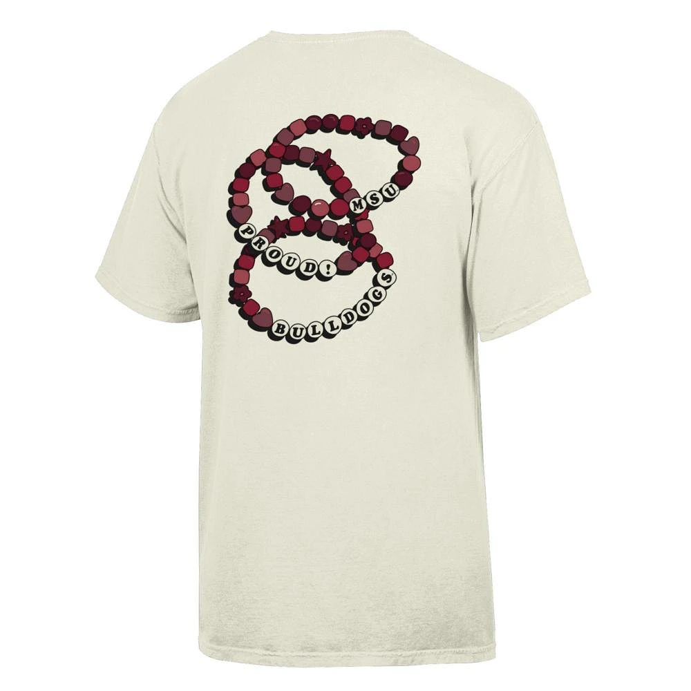 Mississippi State Comfort Wash Friendship Bracelet Tee