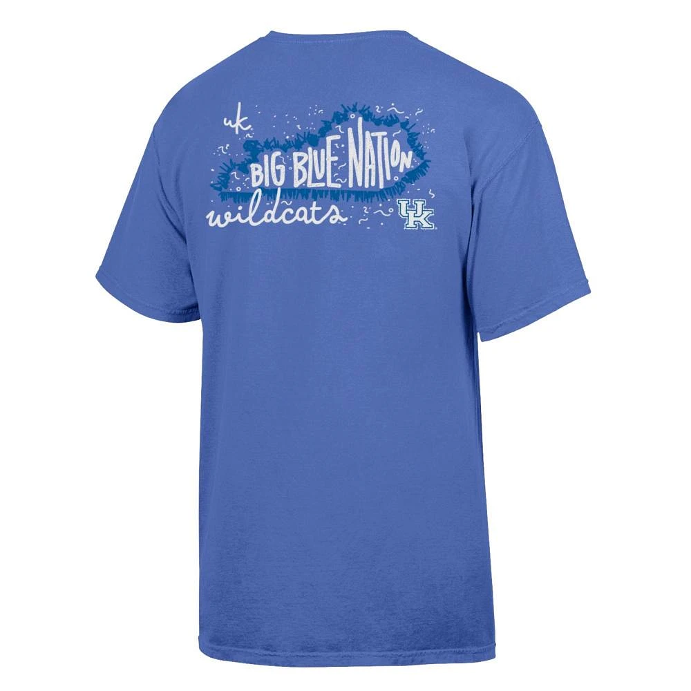 Kentucky Comfort Wash State Motto Script Tee