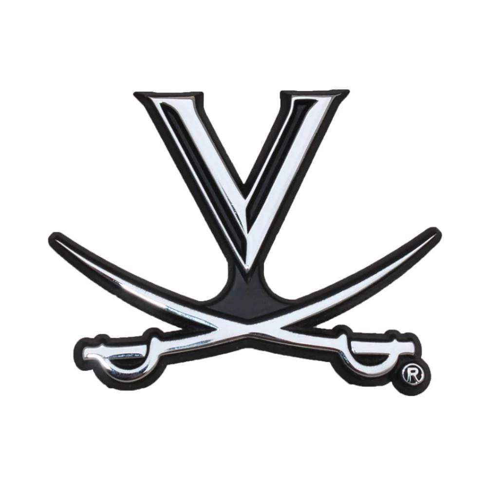 Virginia Chrome Auto Emblem