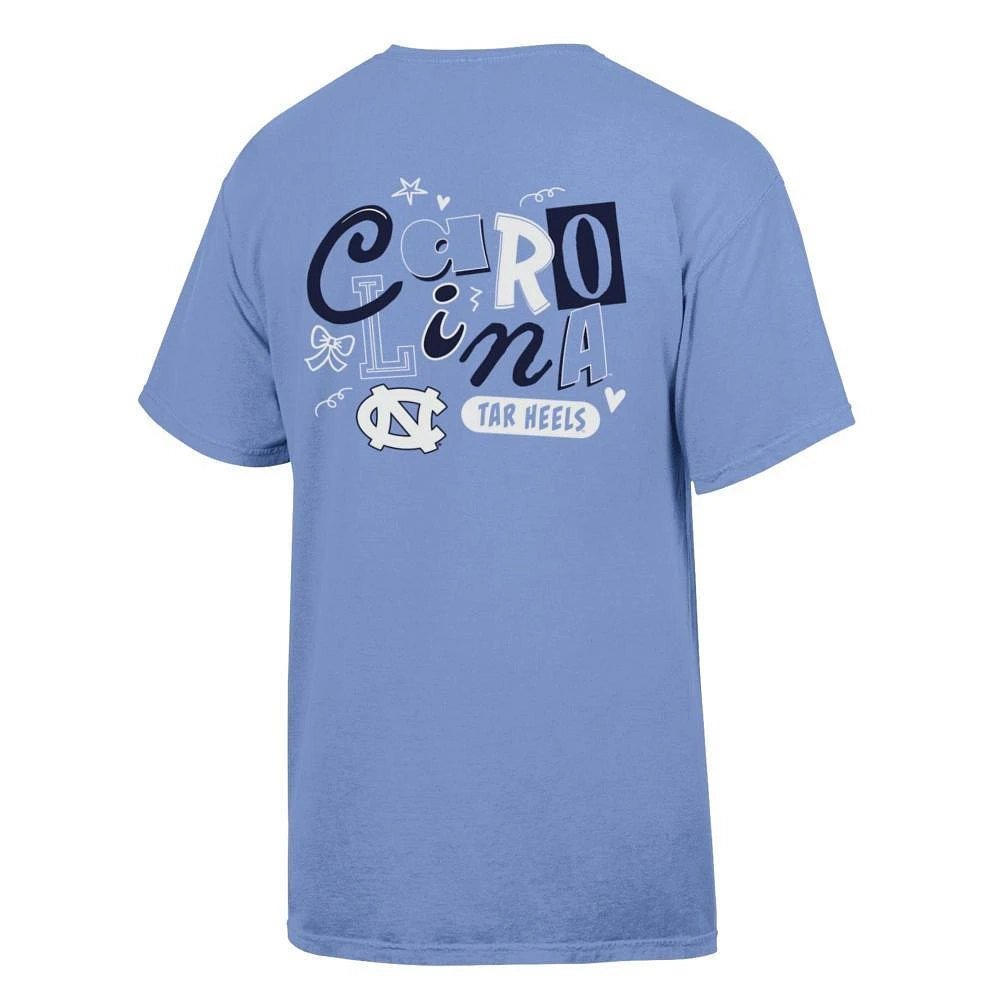 UNC Comfort Wash Multi Font Tee