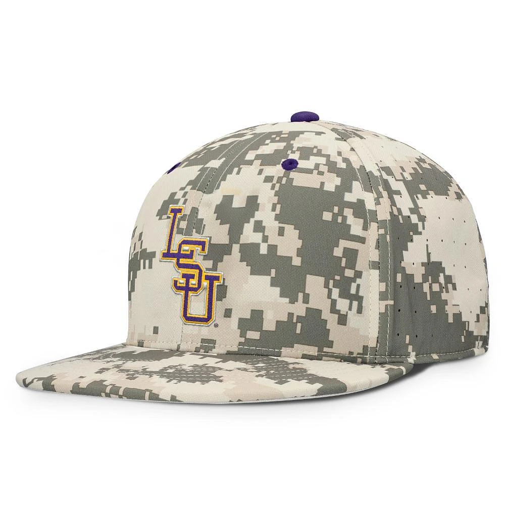 LSU Nike Dri-Fit True Structured Aero Bill Baseball Hat