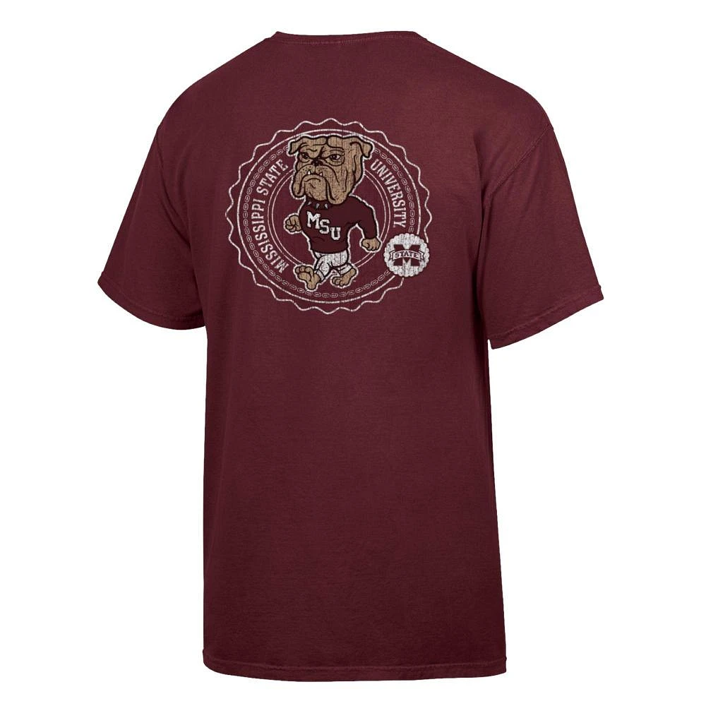 Mississippi State Comfort Wash Bully Seal Tee