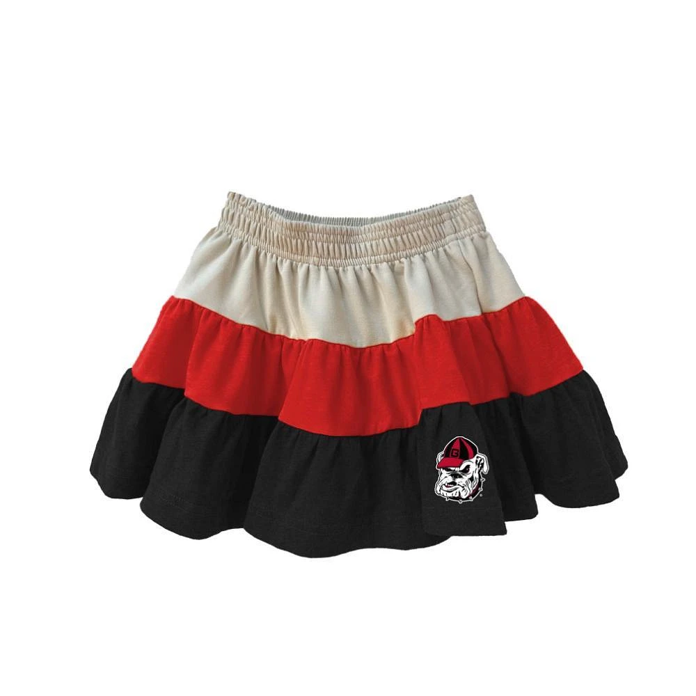 Georgia Wes and Willy YOUTH Tiered Skort
