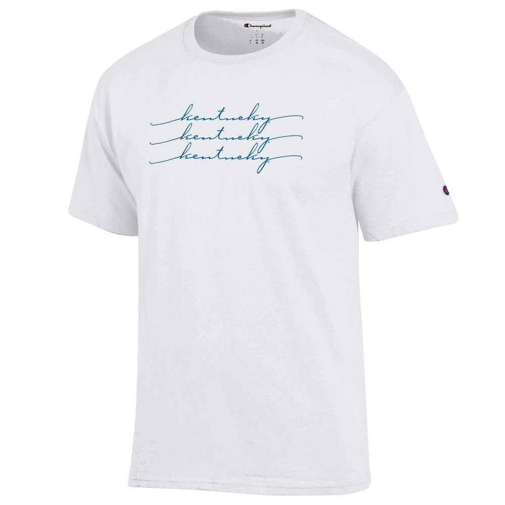 Kentucky Champion Script Repeat Tee