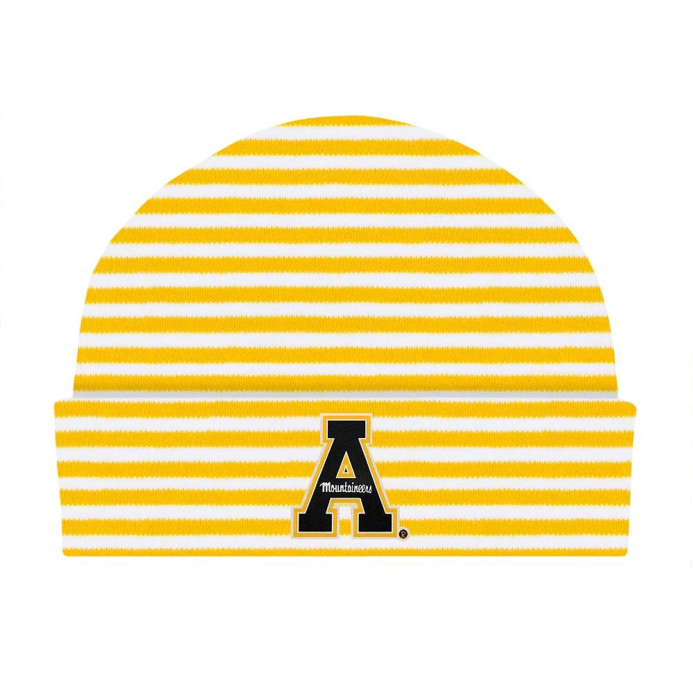 App State Striped A with Mountaineers Knit Cap
