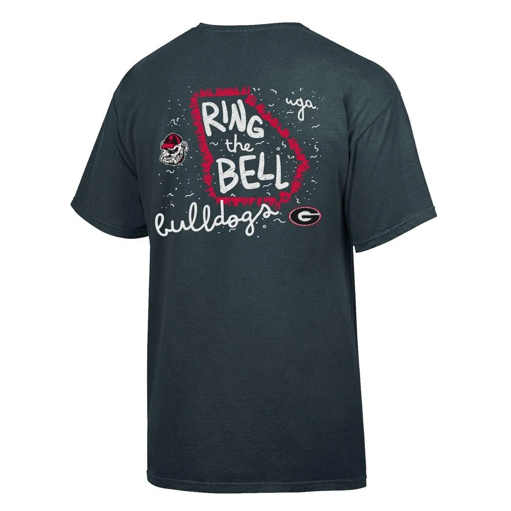 Georgia Comfort Wash State Motto Script Tee