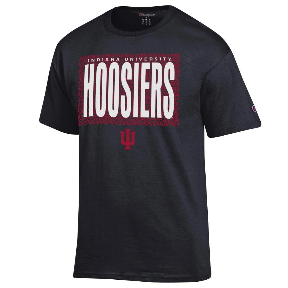 Indiana Champion Rectangle Over Print with Logo Tee