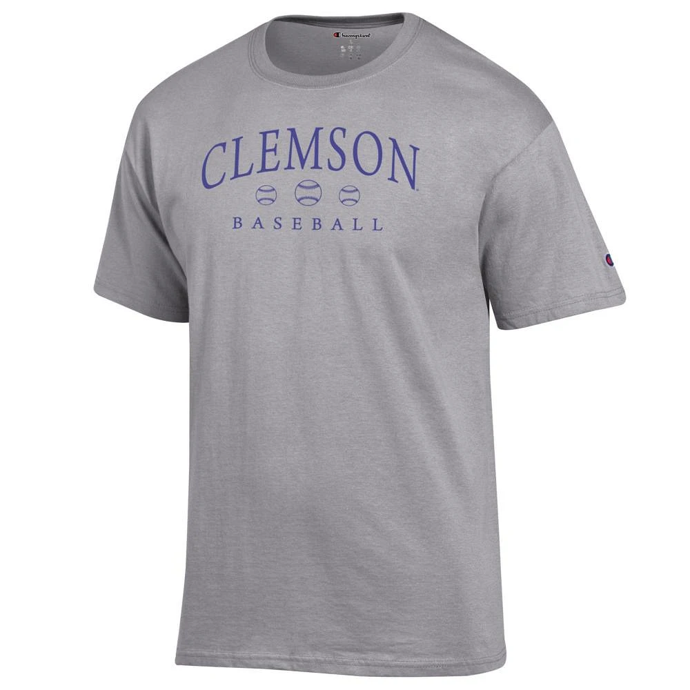 Clemson Champion Arch Baseball Tee