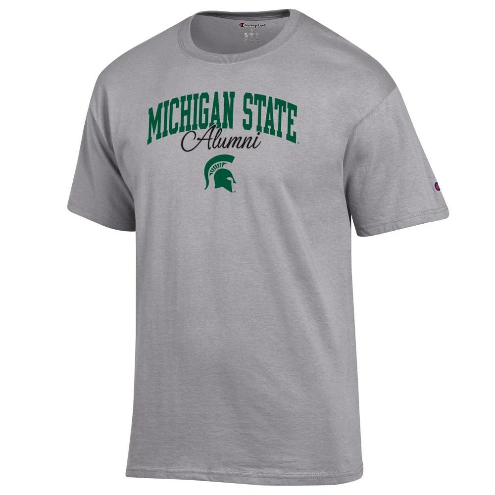Michigan State Champion Arch Alumni Script Tee