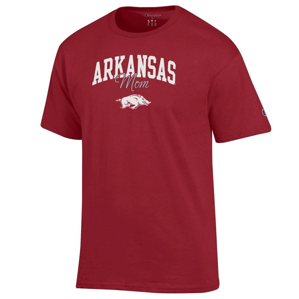 Arkansas Champion Arch Mom Script Tee
