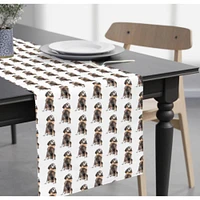 Hound Dog Paper Table Runner