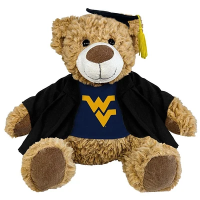 West Virginia 8.5 Inch Abby Graduation Plush Bear
