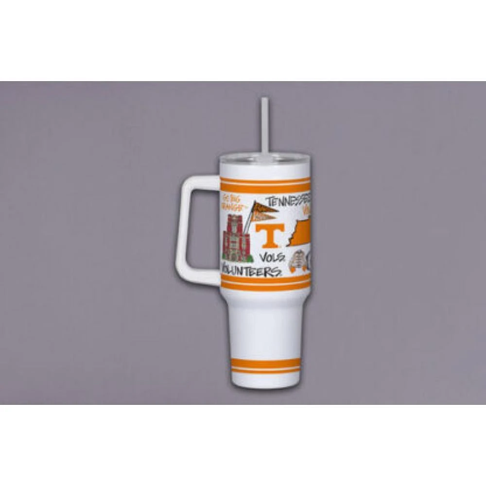 Tennessee Magnolia Lane 40 Oz Multi Icons Tumbler