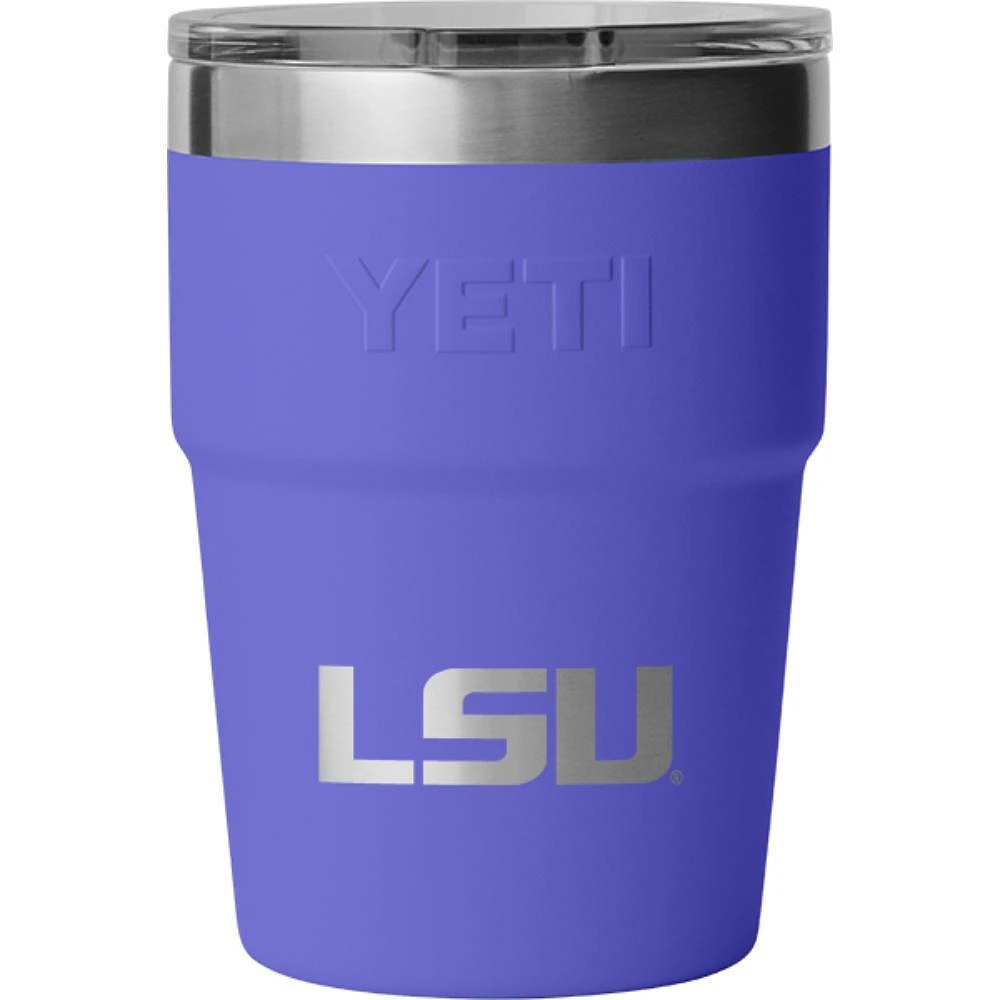 LSU Yeti 16 Oz Rambler Stackable Cup