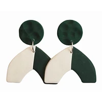and White Sweet Tree Jewelry Addyson Earrings