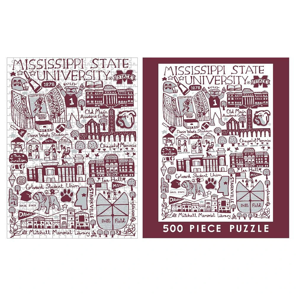 Mississippi State Julia Gash 500 Piece Puzzle