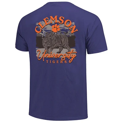 Clemson Stadium Statue Comfort Colors Tee