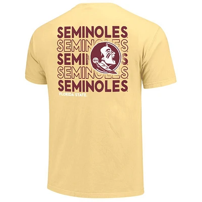 Florida State Repeat Stack Comfort Colors Tee