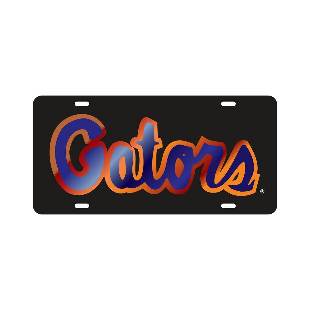 Florida Gators Script License Plate