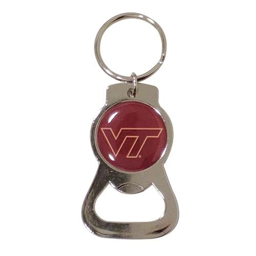 Virginia Tech Bottle Opener Keychain