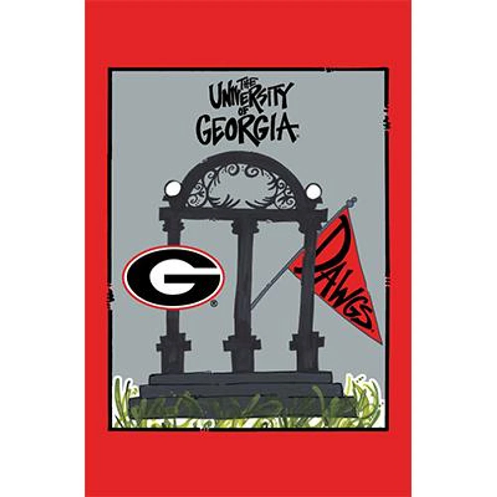 Georgia Arches Garden Flag