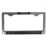 Michigan State Spartans Pewter License Plate Frame