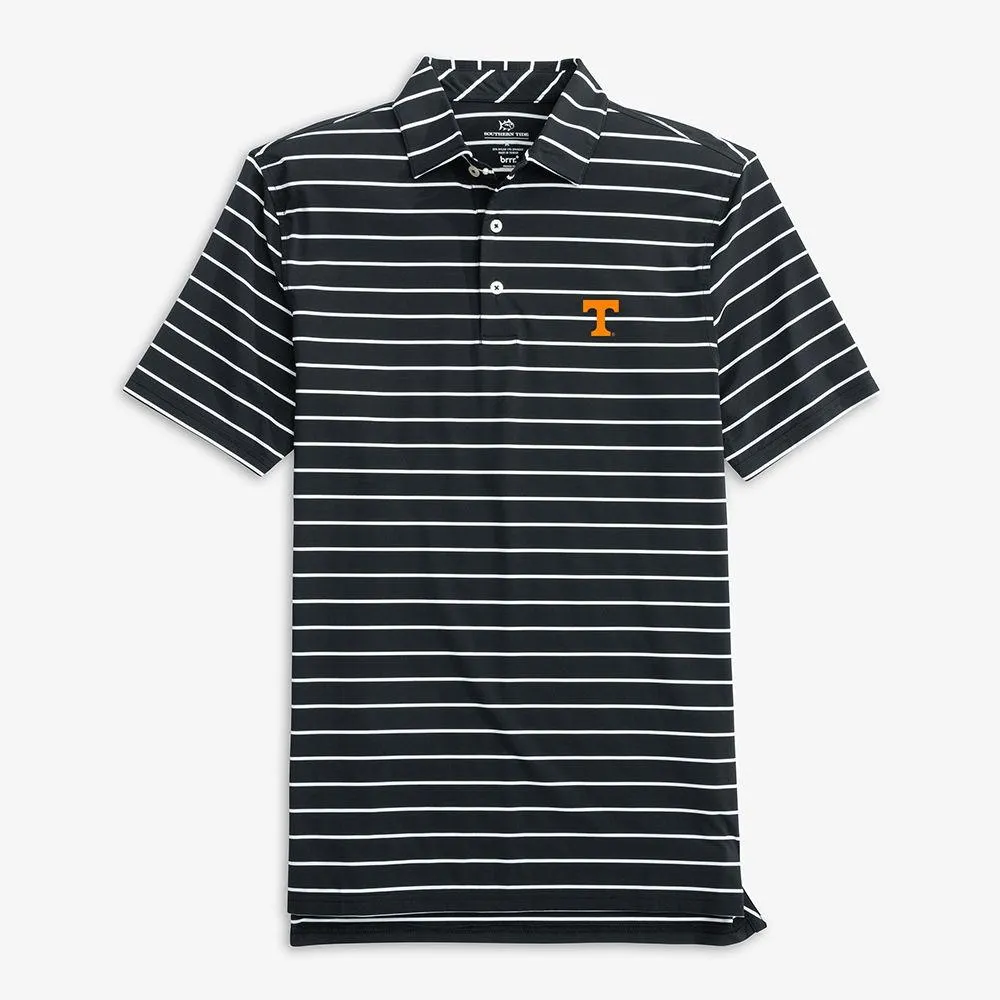 Tennessee Southern Tide Desmond Stripe Performance Polo