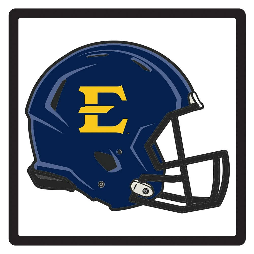 ETSU Football Helmet Domed Hitch Cover