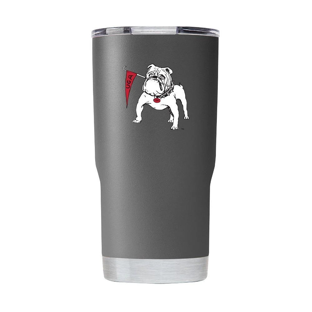 Georgia Gametime Sidekick 20oz Bulldog with Flag Vault Tumbler With Lid