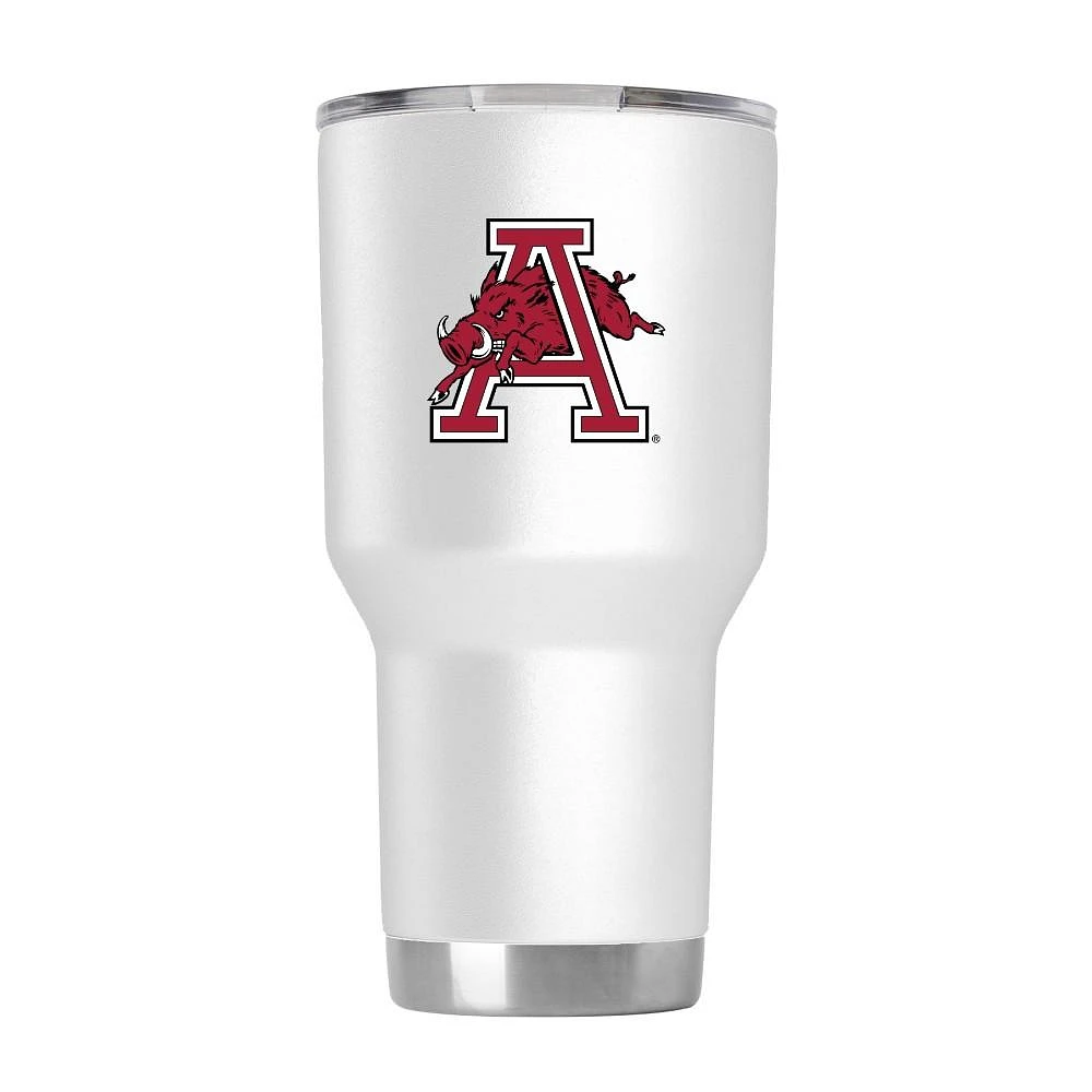 Arkansas Gametime Sidekick 30oz Hog Vault Tumbler With Lid
