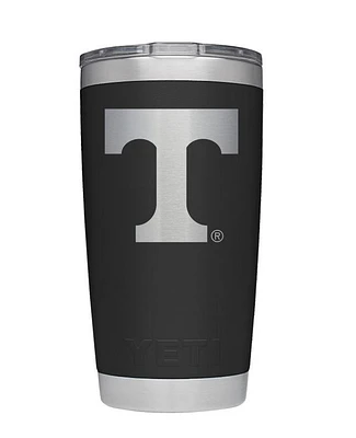 Tennessee Yeti 20 Oz Black Powder Coated Rambler