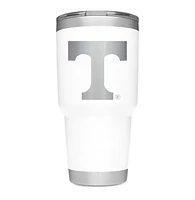 Tennessee Yeti 30 Oz White Powder Coated Rambler