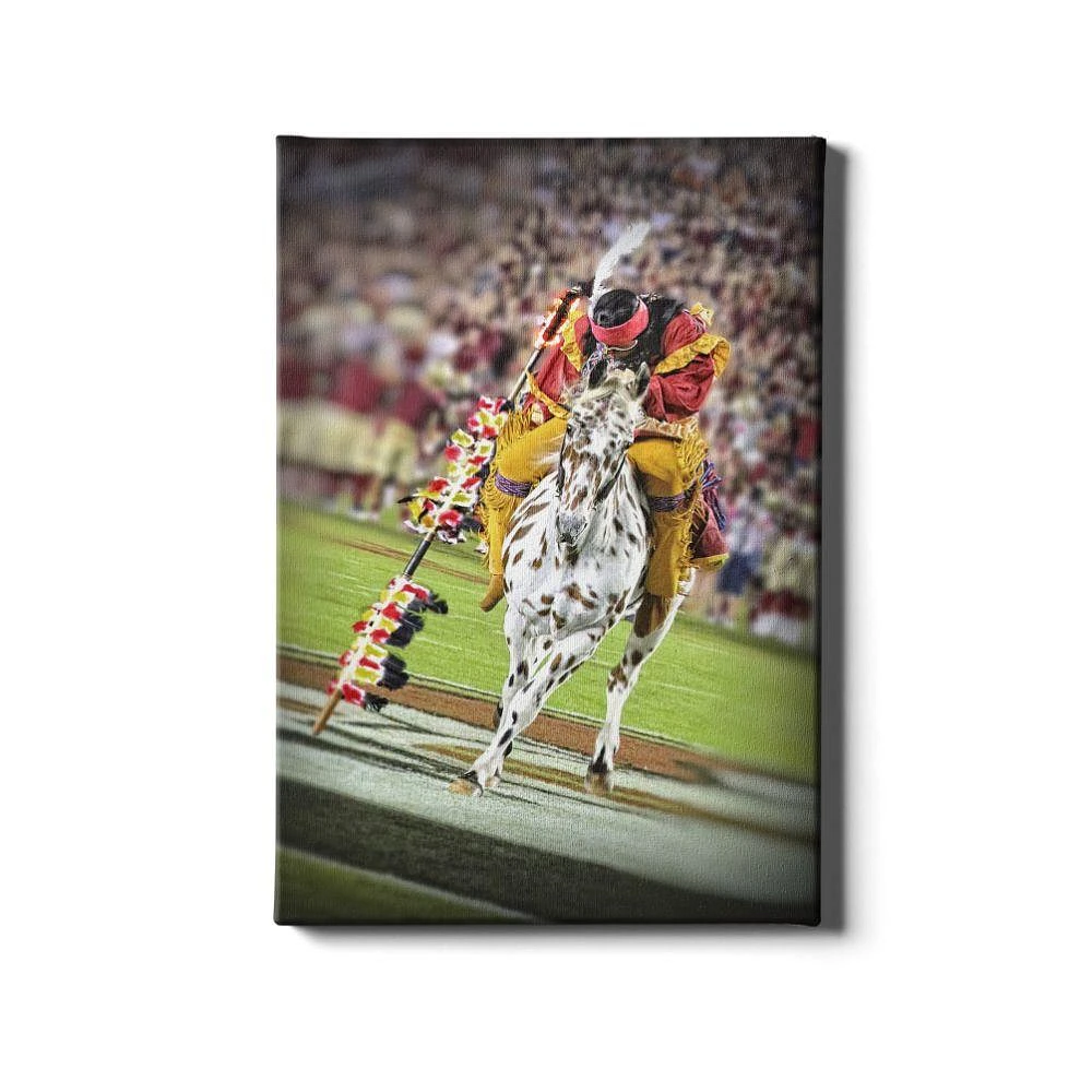 FSU 16x24 Osceola Spear Canvas