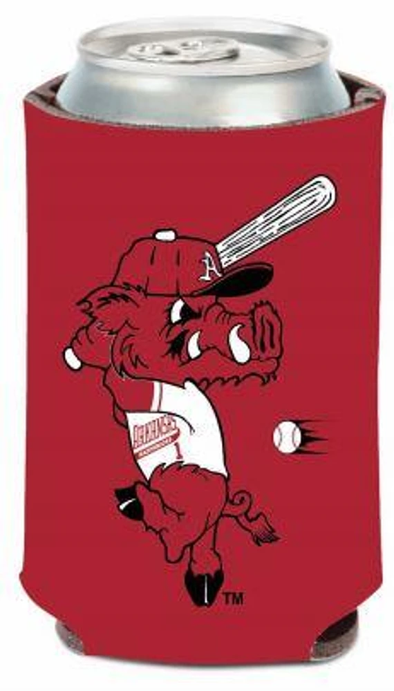 Arkansas 12 Oz Batting Ribby Can Cooler