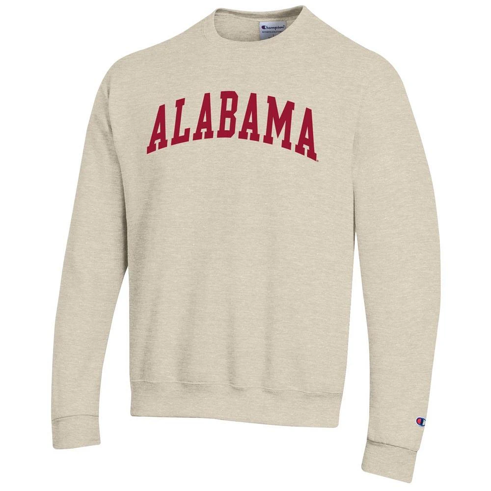 Alabama Champion Arch Logo Fleece Crew