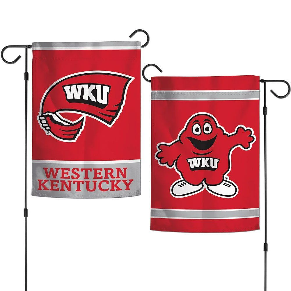 Western Kentucky Double Sided Garden Flag 12.5
