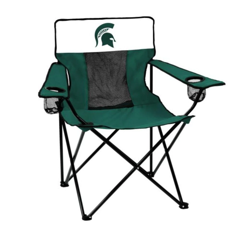 Michigan State Spartans Logo Brands Elite Chair