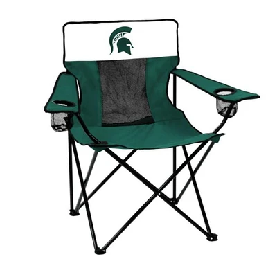 Michigan State Spartans Logo Brands Elite Chair
