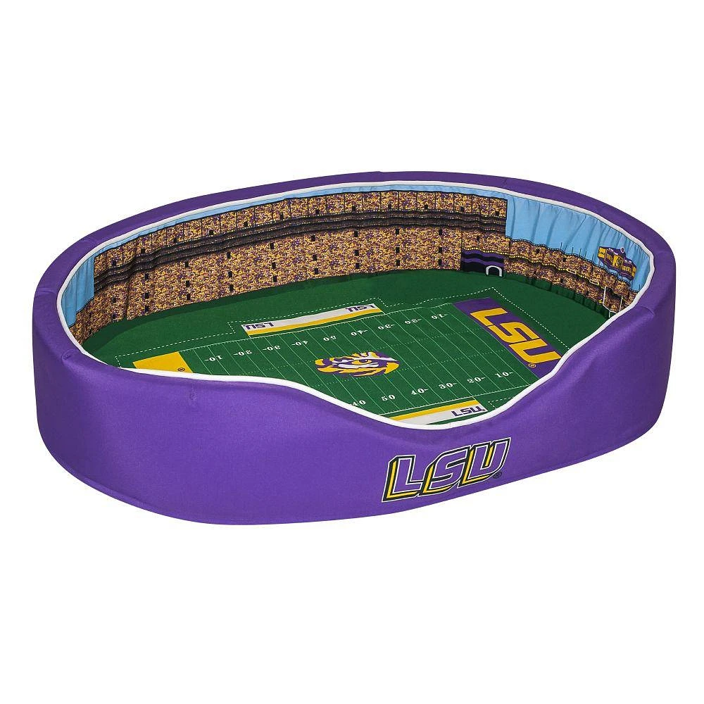 LSU Stadium Spot LARGE Dog Bed
