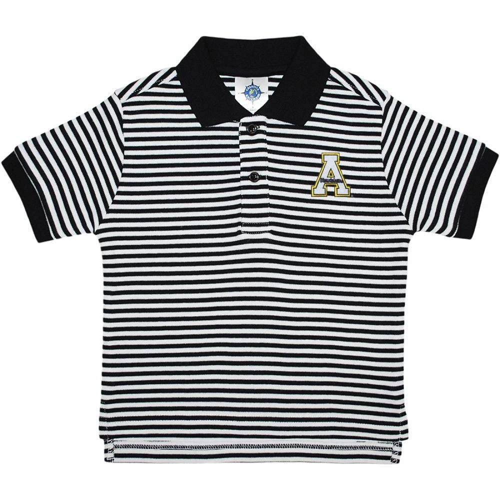 App State Toddler Striped Polo
