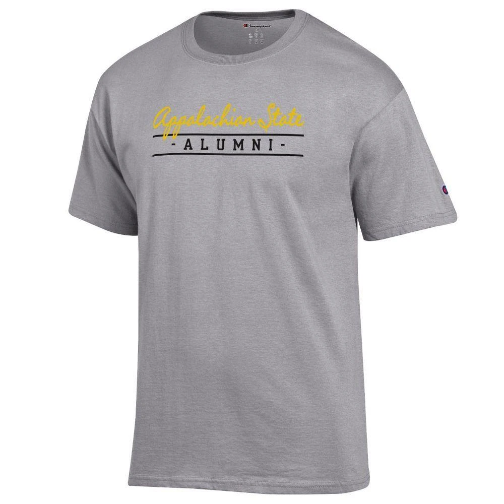 Appalachian State Champion Bar Script Alumni Tee