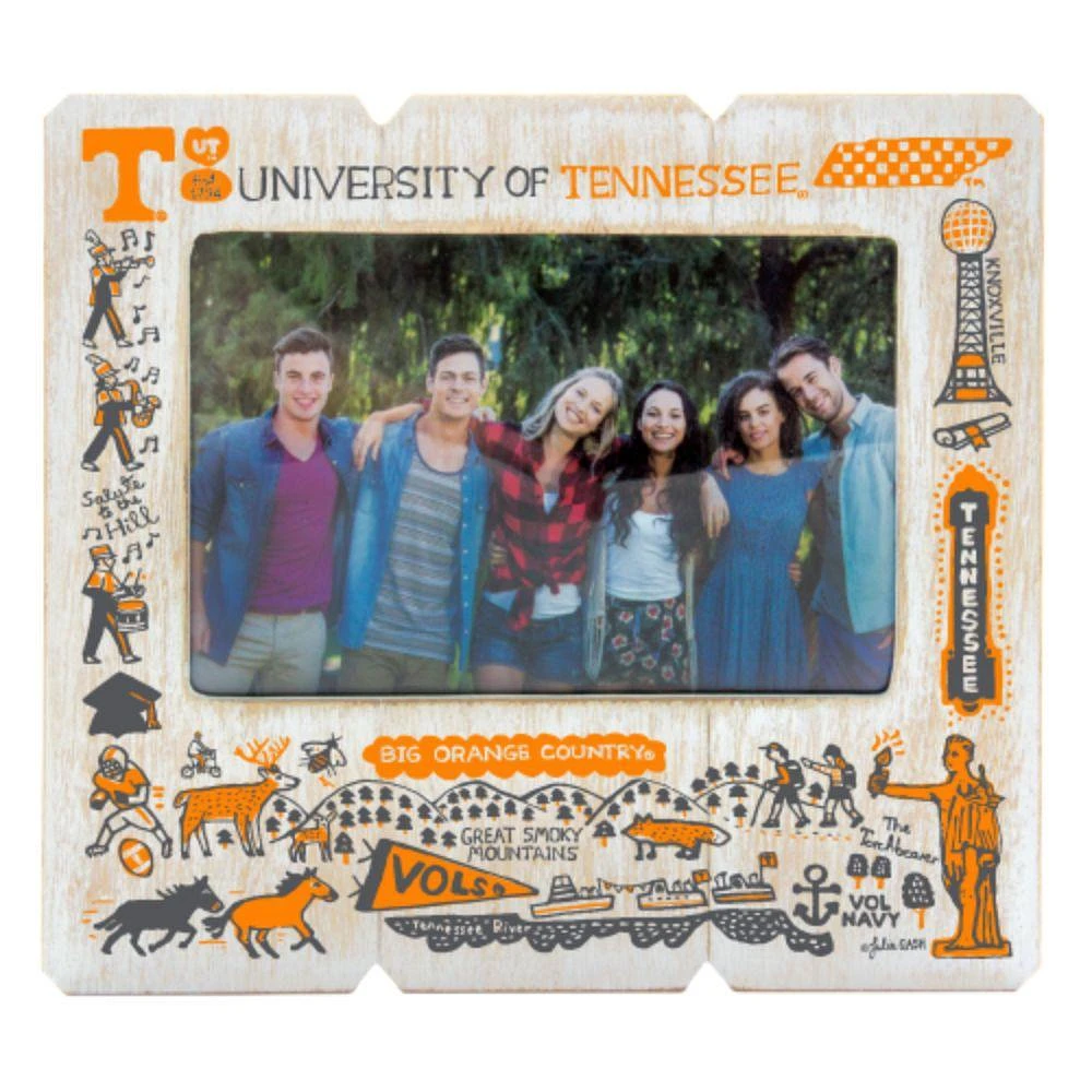 Tennessee Julia Gash 4 X 6 Distressed Frame