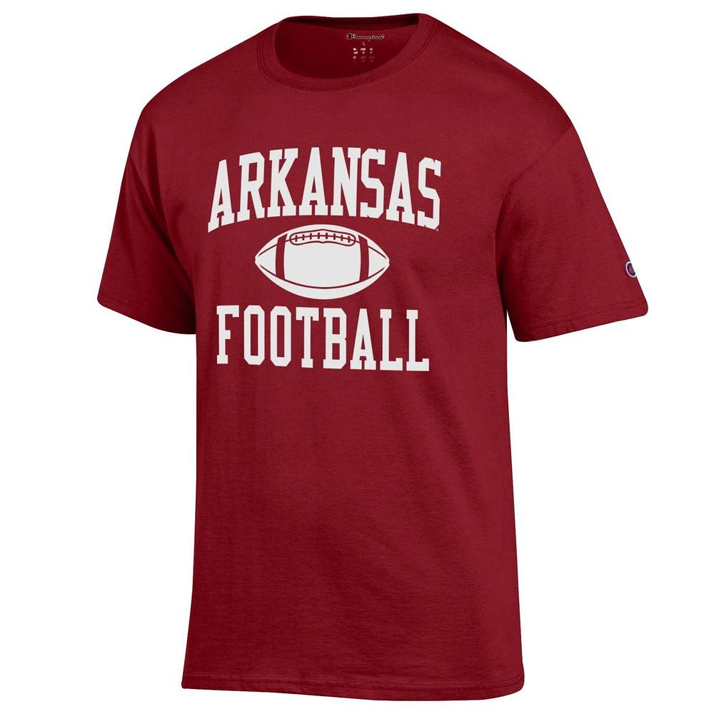 Arkansas Champion Basic Football Tee