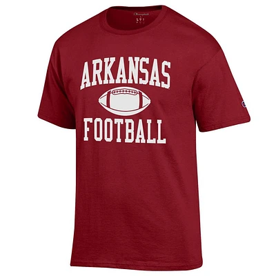 Arkansas Champion Basic Football Tee