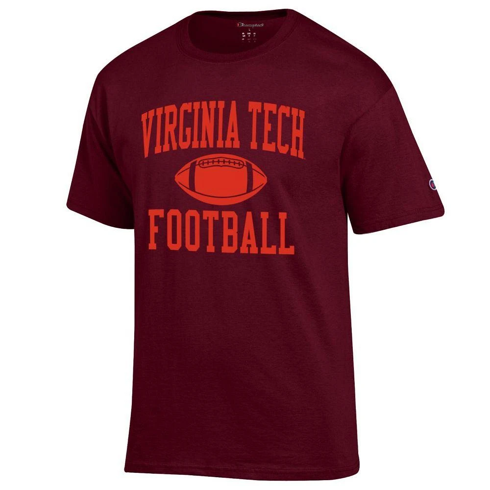 Virginia Tech Champion Basic Football Tee