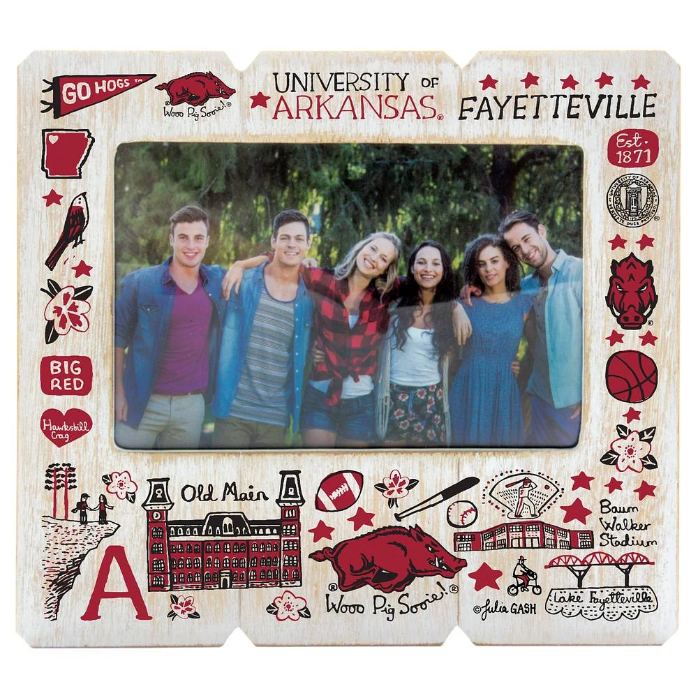 Arkansas Julia Gash 4 X 6 Distressed Frame